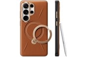 Telefon - Pokrowiec i etui - Torras Ostand Q3 VegSkin - amber brown - Samsung Galaxy S26 Ultra - X00FX3261
