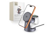 Telefon - Adapter i Ładowarka - Tech-Protect Wireless charger  QI2.2-25W-A48 3in1 magnetic - navy blue - 5906302352531