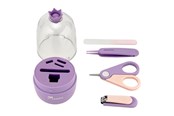 Akcesoria dla niemowląt - Momini Lilac - Baby Nail Care Kit - 5906601060236
