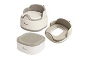 Akcesoria dla niemowląt - Momini Softi Beige - 3-in-1 Potty for Children - B - Softi-Beige