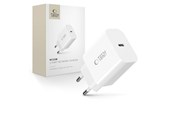 Telefon - Adapter i Ładowarka - Tech-Protect NC20W USB-C Port AC Charger - White - 5906302380985
