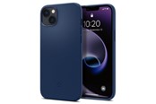 Telefon - Pokrowiec i etui - Spigen Silicone Fit Mag Case with MagSafe for iPhone 14 Plus - Blue - 21224-0