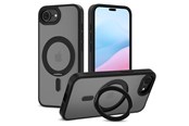 Telefon - Pokrowiec i etui - Tech-Protect MagRing MagSafe Case for iPhone 16e / 17e - matt black - 5906302360338