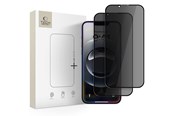 Telefon - szkło ochronne - Tech-Protect Anti Spy Glass Pro+ 2-pack Privacy Glass for iPhone 17e / 16e / 14 / 13 Pro / 13 - Black - 5906302360130