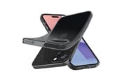 Telefon - Pokrowiec i etui - Spigen Crystal Flex iPhone 15 Plus Case - Gray-Transparent - Spigen Crystal Flex, space crystal - iPhone 15 Plu