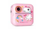 Aparat fotograficzny - Wozinsky WDT-03 Thermal Printer Camera for Kids - Pink - 5907769387999