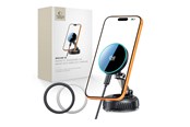 Telefon - Adapter i Ładowarka - Tech-Protect V8 Magnetic MagSafe 25W Car Charger - Black - 5906302352647
