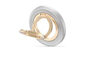 Telefon - Inne akcesoria - Tech-Protect MMR700 Lamano MagSafe Magnetic Phone Holder - Grey-Gold - 5906302353095