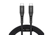 Kabel USB - Tech-Protect Ultraboost UB11T USB-C / USB-C PD 240W / QC3.0 200 cm Cable - Black - 5906302353132