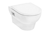Toalety, siedzenia, bidety i czesci zamienne - Hansgrohe gladelake s wall hung wc set aquachannel flush with wc se - 60309450