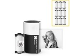 Aparat fotograficzny - KODAK Memo Shot MS100 Instant Camera Bundle (7 Paper rolls) - White - MS100WBNDL