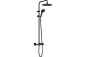 Prysznic i akcesoria do montażu - Hansgrohe vernis blend showerpipe 240 1jet ecosmart thm mat - 26428670