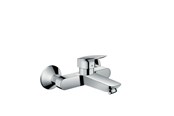 Baterie i armatura - Hansgrohe logis single lever basin mixer for wall chrome - 71225000