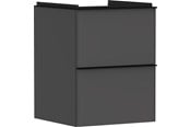 Prysznic i akcesoria do montażu - Hansgrohe xelu q vanity unit diamond matt grey 480/475 with - 54020670