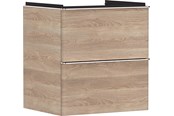 Prysznic i akcesoria do montażu - Hansgrohe xelu q vanity unit natural oak 580/475 with 2 draw - 54025000