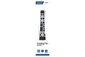 Akcesoria dla graczy - Dobe RGB Cooling Fan for PS5 Slim White - Wired Akcesoria do konsoli do gier - Sony PlayStation 5 - 6972520257339