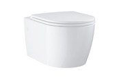 Toalety, siedzenia, bidety i części zamienne - Grohe Bau ceramic wc-set wh rimless soft close - 103860SH00