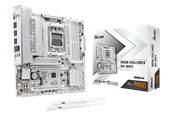 Plyta glówna - ASRock B850M Challenger WiFi White Płyta główna - AMD B850 - AMD AM5 - DDR5 RAM - Micro-ATX - 90-MXBU50-A0UAYZ