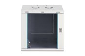 Szafa rack - DIGITUS DN-37108 - 12U Wall-Mounted Cabinet | 600x450mm | Glass Door | Unmounted - DN-37108