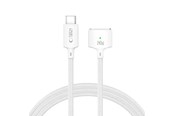 Kabel USB - Tech-Protect MMC01 Ultraboost USB-C / USB-C MagSafe 3 140W 200cm Cable for MacBook - White - 5906302323296