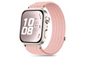 Smartwatch - akcesoria - Tech-Protect Nylon Strap on Huawei Watch Fit 3 / 4 / 4 Pro / 5 / 5 Pro - Pink - 5906302323630