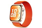 Smartwatch - akcesoria - Tech-Protect Nylon Strap on an Huawei Watch Fit 3 / 4 / 4 Pro / 5 / 5 Pro - Orange - 5906302323654