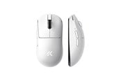 Myszka - MCHOSE A7 V2 Ultra Lightweight Wireless - Myszka do gier - Optyczny - 6 - Biały - HW-A7V2-6