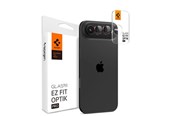 Telefon - szkło ochronne - Spigen Optik Pro L-Series 2-pack iPhone Air Lens Glass - Black and Red - 27980-0