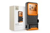 Telefon - Pokrowiec i etui - Tech-Protect IPX8 Pro Waterproof Phone Case - Orange and Black - 5906302353156