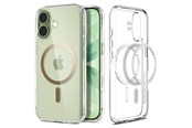 Telefon - Pokrowiec i etui - Spigen Ultra Hybrid MagSafe Case for iPhone 17 - Transparent Gold - 28050-0