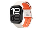 Smartwatch - akcesoria - Spigen Nano Pop Strap for Apple Watch 40/41/42 mm - Beige - 28151-0