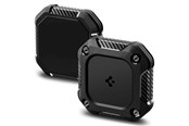 Telefon - Inne akcesoria - Spigen Tough Armor Case for AirTag 1/2 - Black - 28685-0
