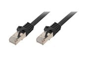 Kabel sieciowy - shiverpeaks BASIC-S patch cable - 3 m - black - Czarny - 3m - BS75513-S