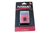 Sealing, caulking, and adhesive - Dana Lim Zestaw do fugowania silikon czerwony z 4 szpachelkami do fug - 93216