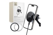 Telefon - Adapter i Ladowarka - Tech-Protect mm15W-V5 Magnetic MagSafe Car Mount for Air Vent - Black - 5906302361069