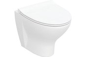 Toalety, siedzenia, bidety i czesci zamienne - Ifö spira style wall-hung wc set shrouded rimfree with wc - 501.992.00.4