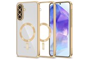 Telefon - Pokrowiec i etui - Tech-Protect MagFlex MagSafe Case for Samsung Galaxy A56 5G - Clear Gold - 5906302362240