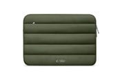 Torba, plecak i pokrowiec na laptopa - Tech-Protect Fluffy Laptop Bag 15-16 - Green - 5906302362479