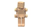 Zabawki drewniane - Primi Passi - Wooden Transforming Robot/Truck - PP3501