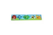 Zabawki drewniane - Primi Passi - Large Wooden Studded Board Animals in the Garden - PP1053