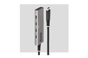 USB hub - StarTech.com Startech - hub - 4-port 10 Gbps 100 W PD charging overcurrent protection PCR aluminium - 4 ports USB hub - 4 - USB 3.2 - Szary - 309B-USBC-HUB