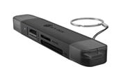 Karta pamięci - adapter i czytniki kart - ICY BOX IB-CR203-CU3 - card reader - USB 3.2 Gen 1 / USB-C / USB-A - IB-CR203-CU3