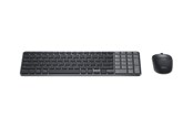 Klawiatura - Dell Pro 7 KM746 - keyboard and mouse set - rechargeable compact - QWERTY - Spanish - black Input Device - Zestaw klawiatura i mysz - Hiszpański - Czarny - KM746-BLK-SPN