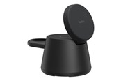 Telefon - Adapter i Ladowarka - Belkin UltraCharge charging dock - modular Qi2 - + AC power adapter - 25 Watt - WIZ052KQBK