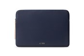 Torba, plecak i pokrowiec na laptopa - Tech-Protect Fleece Laptop Bag 15-16 - Navy Blue - 5906302362868