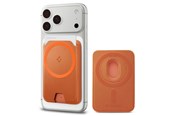 Telefon - Inne akcesoria - Spigen Valentinus MagFit+ MagSafe Magnetic Phone Wallet - Orange - AFA11340