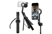 Telefon - Inne akcesoria - Spigen S582W Tripod Bluetooth Selfie Stick (Mag Fit+) - Black - AMP11372