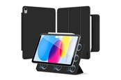 Tablet - pokrowce i etui - Tech-Protect Smartcase Magnetic Case for iPad 10.9" 2022 / iPad 11" 2025 - Black - 5906302363094