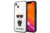 Telefon - Pokrowiec i etui - Karl Lagerfeld Iconik Karl Case for iPhone 13 mini - Transparent - 3666339028015