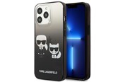 Telefon - Pokrowiec i etui - Karl Lagerfeld Gradient Ikonik Karl&Choupette Case for iPhone 13 Pro / iPhone 13 - Black - 3666339049263